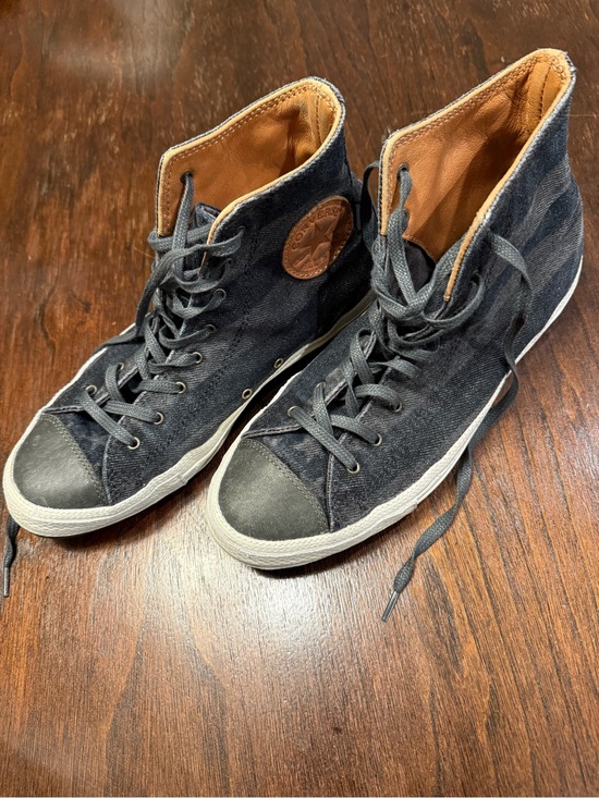 Converse All Stars Other - Converse CT  All Star Premium Post  High Top Lace-Up Sneakers 139906C Worn Denim
